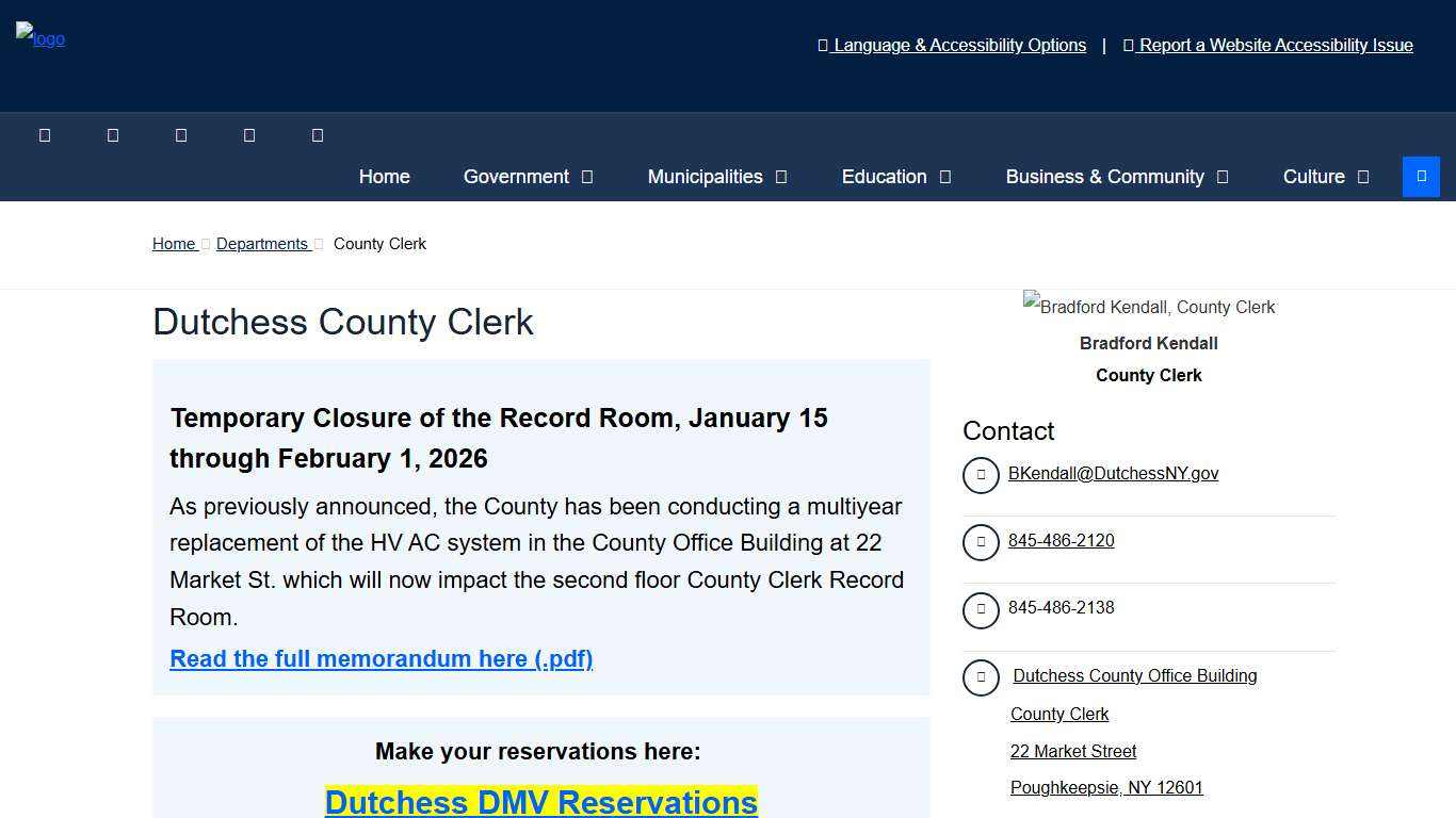 County Clerk
